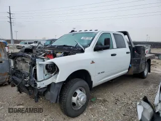 2022 Ram 3500 Tradesman z VIN 3C7WRTCLXNG312145, wystawiony jako Copart lot #43987335 z przebiegiem 85 456 mil mil oraz Szkoda całkowita • Salvage title. Historia ofert i sprzedaży dostępna na DreamBid. Obrazek 1.