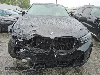 2025 BMW X6 xDrive40i with VIN 5UX33EX02S9W96445, listed as a Copart auction lot 49063285 with 0 mi miles and Clean Title. Bid and sale history available at carsss.com. Image 5.