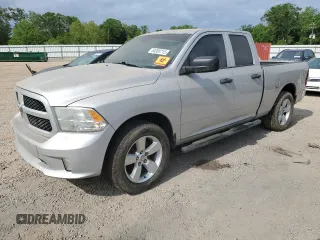 2015 Ram 1500 Express with VIN 1C6RR6FT3FS779545, listed as a Copart auction lot 53300715 with 156,972 mi miles and Salvage title. Bid and sale history available at DreamBid. Image 1.