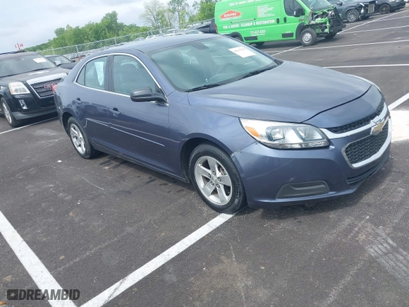 2014 Chevrolet Malibu LS with VIN 1G11B5SL6EF116691, listed as a IAAI auction lot 42117934 with 173,174 mi miles. Bid and sale history available at carsss.com. Image 1.