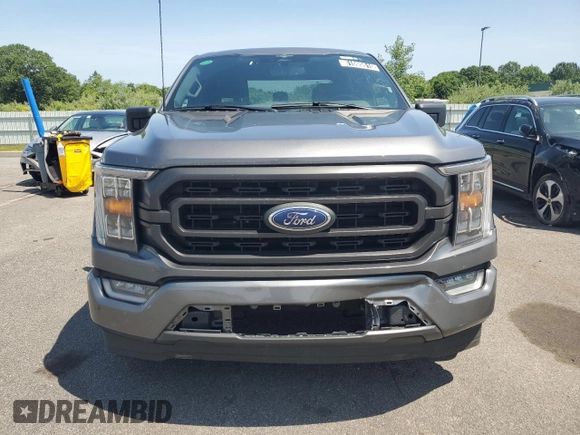 2023 Ford F-150 XL with VIN 1FTEW1C51PFC29408, listed as a Copart auction lot 61095515 with 53,008 mi miles and Clean title. Bid and sale history available at DreamBid. Image 5.