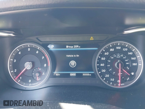 2020 Genesis G70 2.0T z VIN KMTG44LA3LU045365, wystawiony jako IAAI lot #41651427 z przebiegiem 33 333 mil mil oraz . Historia ofert i sprzedaży dostępna na DreamBid. Obrazek 15.