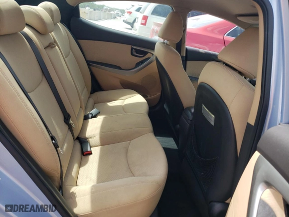 2013 Hyundai Elantra GLS PZEV with VIN KMHDH4AEXDU522642, listed as a Copart auction lot 52808254 with 87,952 mi miles and Salvage Title. Bid and sale history available at carsss.com. Image 10.