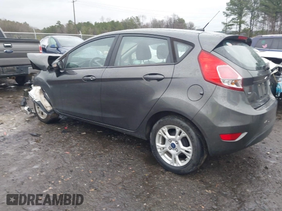 2016 Ford Fiesta SE with VIN 3FADP4EJ7GM166857, listed as a IAAI auction lot 38602273 with Not Provided miles and . Bid and sale history available at carsss.com. Image 3.