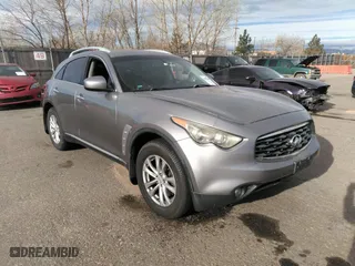 2010 Infiniti FX35 with VIN JN8AS1MW0AM852429, listed as a IAAI auction lot 41871650 with 266,654 mi miles. Bid and sale history available at carsss.com. Image 1.