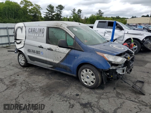 2019 Ford Transit Connect XLT with VIN NM0LS7F22K1408504, listed as a Copart auction lot 56724995 with Not provided miles and Salvage title. Bid and sale history available at DreamBid. Image 4.