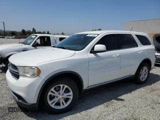 2013 Dodge Durango SXT z VIN 1C4RDHAG0DC691881, wystawiony jako Copart lot #58274595 z przebiegiem 172 391 mil mil oraz Czysty tytuł • Clean title. Historia ofert i sprzedaży dostępna na DreamBid. Obrazek 1.