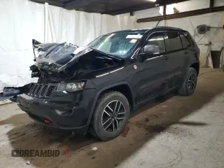 2020 Jeep Grand Cherokee Trailhawk с VIN 1C4RJFLG1LC256473, выставлен на аукционе Copart как лот 63652755 с пробегом 51 631 миль миль и Списание • Salvage title. История ставок и продаж доступна на DreamBid. Изображение 1.
