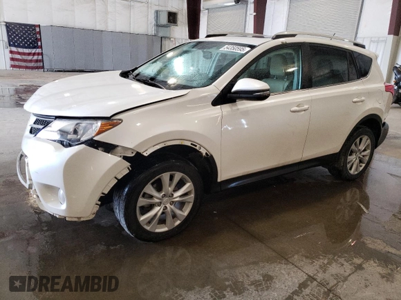 2013 Toyota RAV4 Limited с VIN 2T3DFREV8DW115567, выставлен на аукционе Copart как лот 54350595 с пробегом 112 831 миль миль и Списание • Salvage title. История ставок и продаж доступна на DreamBid. Изображение 1.
