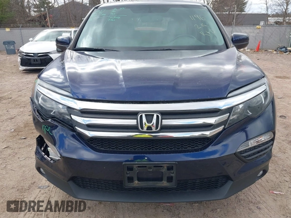2016 Honda Pilot EX-L with VIN 5FNYF6H51GB057484, listed as a IAAI auction lot 42021196 with 109,470 mi miles. Bid and sale history available at carsss.com. Image 12.