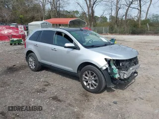 2011 Ford Edge SEL with VIN 2FMDK4JC8BBA90734, listed as a IAAI auction lot 41812079 with 121,947 mi miles. Bid and sale history available at carsss.com. Image 1.