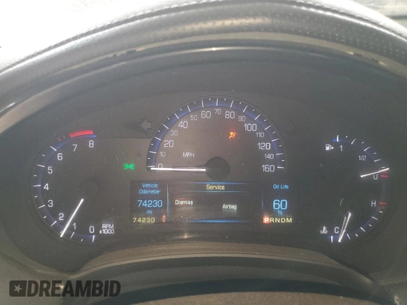 2014 Cadillac XTS Luxury с VIN 2G61M5S32E9121531, выставлен на аукционе Copart как лот 56426745 с пробегом 74 230 миль миль и Списание • Salvage title. История ставок и продаж доступна на DreamBid. Изображение 9.