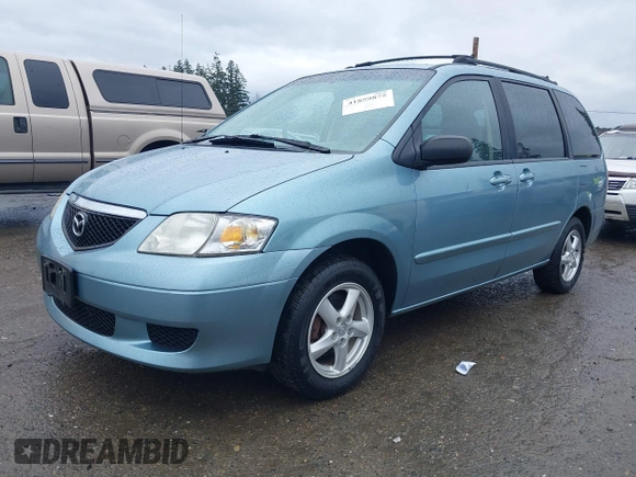 2003 Mazda MPV LX z VIN JM3LW28A330353414, wystawiony jako IAAI lot #41859875 z przebiegiem 286 575 mil mil oraz . Historia ofert i sprzedaży dostępna na DreamBid. Obrazek 2.