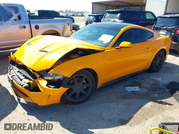 2019 Ford Mustang EcoBoost with VIN 1FA6P8TH5K5152941, listed as a IAAI auction lot 41621158 with 111,037 mi miles and . Bid and sale history available at carsss.com. Image 17.