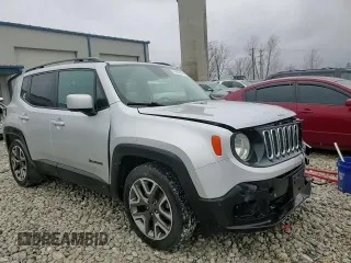 2017 Jeep Renegade Latitude with VIN ZACCJABB3HPF68585, listed as a Copart auction lot 47845205 with 136,476 mi miles and Clean Title. Bid and sale history available at carsss.com. Image 14.