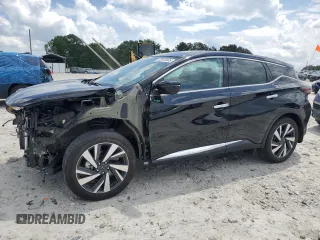 2024 Nissan Murano SL z VIN 5N1AZ2CJXRC102097, wystawiony jako Copart lot #53979805 z przebiegiem 24 243 mil mil oraz Szkoda całkowita • Salvage title. Historia ofert i sprzedaży dostępna na DreamBid. Obrazek 1.