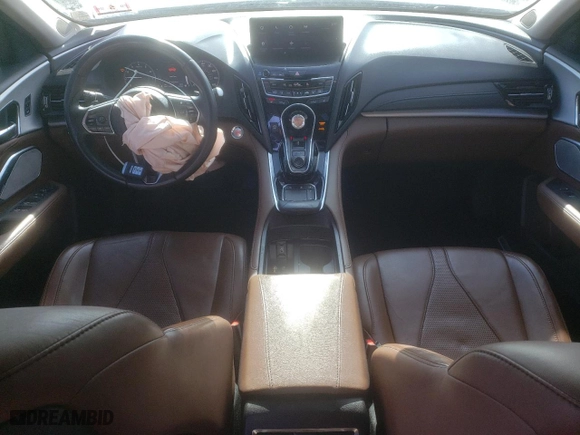 2019 Acura RDX w/Technology Pkg with VIN 5J8TC1H57KL002616, listed as a Copart auction lot 45352145 with 124,502 mi miles and Salvage Title. Bid and sale history available at carsss.com. Image 8.