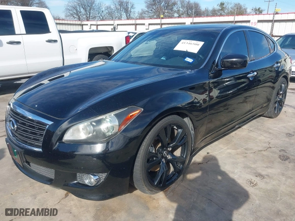2013 Infiniti M37 with VIN JN1BY1AP8DM512206, listed as a IAAI auction lot 41346500 with 147,739 mi miles. Bid and sale history available at carsss.com. Image 20.