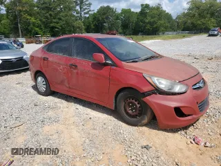 2012 Hyundai Accent GLS z VIN KMHCT4AE6CU047077, wystawiony jako Copart lot #54951655 z przebiegiem 153 614 mil mil oraz Tytuł czysty. Historia ofert i sprzedaży dostępna na DreamBid. Obrazek 4.