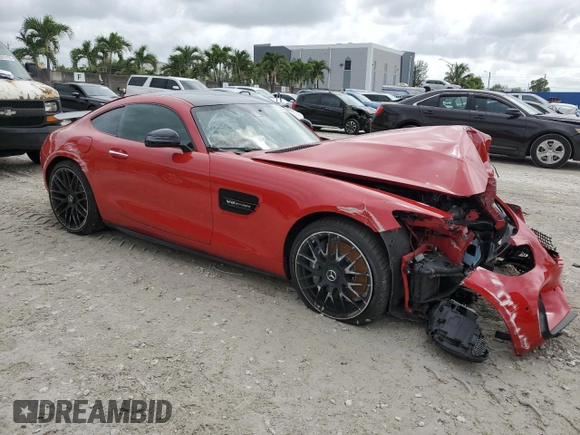 2017 Mercedes-Benz AMG GT AMG GT z VIN WDDYJ7HA9HA012133, wystawiony jako Copart lot #59883265 z przebiegiem Nie podano mil oraz Szkoda całkowita • Salvage title. Historia ofert i sprzedaży dostępna na DreamBid. Obrazek 4.
