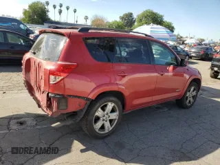 2006 Toyota RAV4 Sport with VIN JTMZD32V366019525, listed as a Copart auction lot 47143715 with 194,502 mi miles and Salvage Title. Bid and sale history available at carsss.com. Image 3.