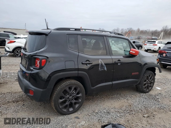 2023 Jeep Renegade Upland with VIN ZACNJDB10PPP37118, listed as a Copart auction lot 83315174 with 6,541 mi miles and Salvage title. Bid and sale history available at DreamBid. Image 3.
