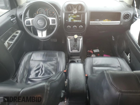2015 Jeep Compass High Altitude Edition with VIN 1C4NJDEB5FD395511, listed as a Copart auction lot 46910975 with 81,622 mi miles and Salvage Title. Bid and sale history available at carsss.com. Image 8.