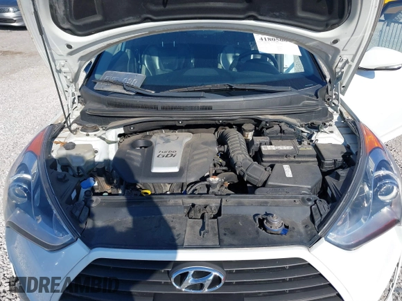 2013 Hyundai Veloster Turbo z VIN KMHTC6AE4DU117883, wystawiony jako IAAI lot #41805601 z przebiegiem Nie podano mil oraz . Historia ofert i sprzedaży dostępna na DreamBid. Obrazek 10.