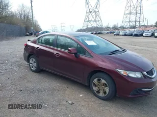 2013 Honda Civic LX with VIN 19XFB2F51DE268944, listed as a IAAI auction lot 41900014 with 168,348 mi miles and . Bid and sale history available at DreamBid. Image 1.