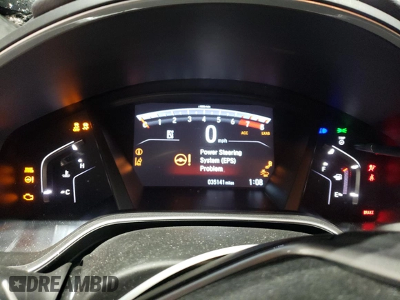 2021 Honda CR-V Touring с VIN 2HKRW2H93MH631869, выставлен на аукционе Copart как лот 59923925 с пробегом 35 141 миль миль и Списание • Salvage title. История ставок и продаж доступна на DreamBid. Изображение 9.