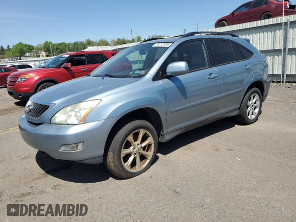 2008 Lexus RX 350 with VIN 2T2HK31U78C049483, listed as a Copart auction lot 55213495 with 281,092 mi miles and Clean Title. Bid and sale history available at DreamBid. Image 1.