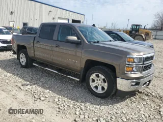 2015 Chevrolet Silverado 1500 LT with VIN 3GCUKREC5FG520430, listed as a Copart auction lot 55337605 with 132,910 mi miles and Clean Title. Bid and sale history available at DreamBid. Image 4.