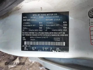 2010 Ford Transit Connect XLT с VIN NM0LS7DN4AT016317, выставлен на аукционе IAAI как лот 41973497 с пробегом Не указан миль и . История ставок и продаж доступна на DreamBid. Изображение 9.