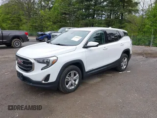 2018 GMC Terrain SLE z VIN 3GKALTEV6JL355782, wystawiony jako IAAI lot #42180344 z przebiegiem 109 364 mil mil oraz . Historia ofert i sprzedaży dostępna na DreamBid. Obrazek 2.