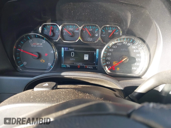 2019 Chevrolet Silverado 2500HD LTZ with VIN 1GC1KTEY3KF167922, listed as a IAAI auction lot 41581196 with 110,252 mi miles. Bid and sale history available at carsss.com. Image 7.