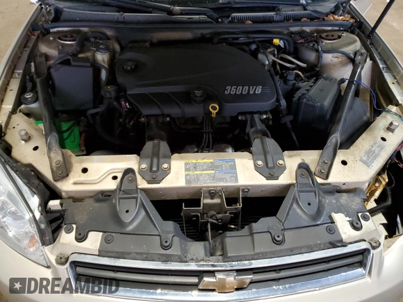 2008 Chevrolet Impala LT with VIN 2G1WT58K589172572, listed as a Copart auction lot 55245125 with 226,504 mi miles and Clean Title. Bid and sale history available at DreamBid. Image 11.