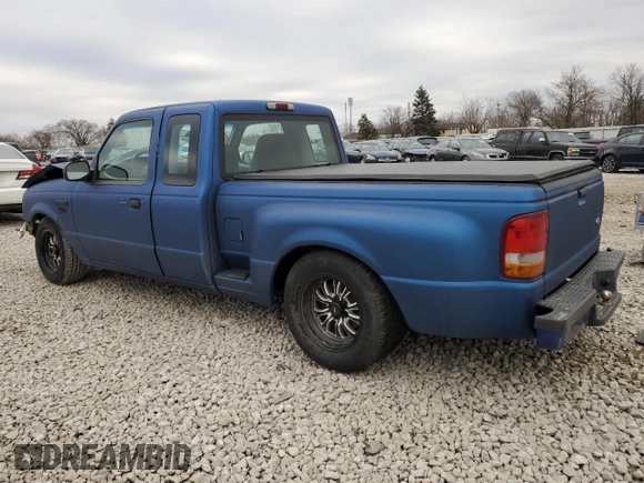 1999 Ford Ranger XL with VIN 1FTYR14V7XPB28399, listed as a Copart auction lot 48479455 with 133,285 mi miles and Salvage Title. Bid and sale history available at carsss.com. Image 2.
