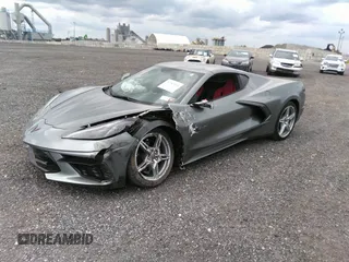2023 Chevrolet Corvette 1LT with VIN 1G1YA2D43P5121118, listed as a IAAI auction lot 37187230 with 2,094 mi miles and . Bid and sale history available at DreamBid. Image 2.