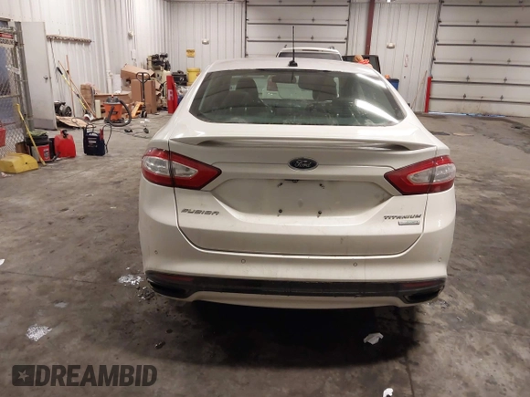 2013 Ford Fusion Titanium with VIN 3FA6P0K96DR123542, listed as a IAAI auction lot 41630275 with 140,698 mi miles. Bid and sale history available at carsss.com. Image 17.