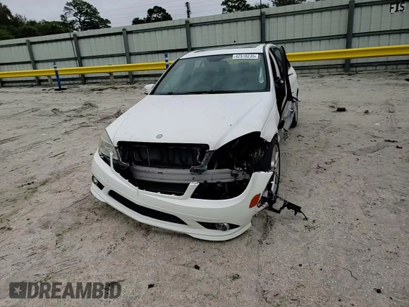 2010 Mercedes-Benz C-Class C 300 Sport with VIN WDDGF5EB7AR114407, listed as a Copart auction lot 42518235 with 143,392 mi miles and Salvage Title. Bid and sale history available at carsss.com. Image 10.