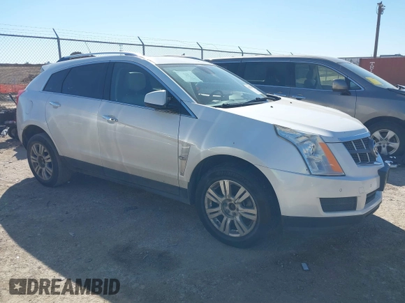 2012 Cadillac SRX Luxury Collection with VIN 3GYFNAE37CS597594, listed as a IAAI auction lot 41647807 with 193,836 mi miles and . Bid and sale history available at carsss.com. Image 1.