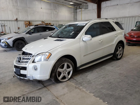 2010 Mercedes-Benz M 550 with VIN 4JGBB7CBXAA535840, listed as a Copart auction lot 69660384 with 145,259 mi miles and Non Repairable. Bid and sale history available at DreamBid. Image 1.