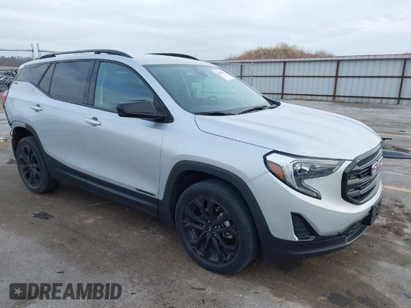 2021 GMC Terrain SLE with VIN 3GKALTEV1ML305764, listed as a IAAI auction lot 41394429 with 28,900 mi miles and . Bid and sale history available at carsss.com. Image 1.