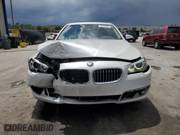 2016 BMW 5 Series 535i xDrive with VIN WBA5B3C56GG254528, listed as a Copart auction lot 56478005 with 141,550 mi miles and Salvage title. Bid and sale history available at DreamBid. Image 5.