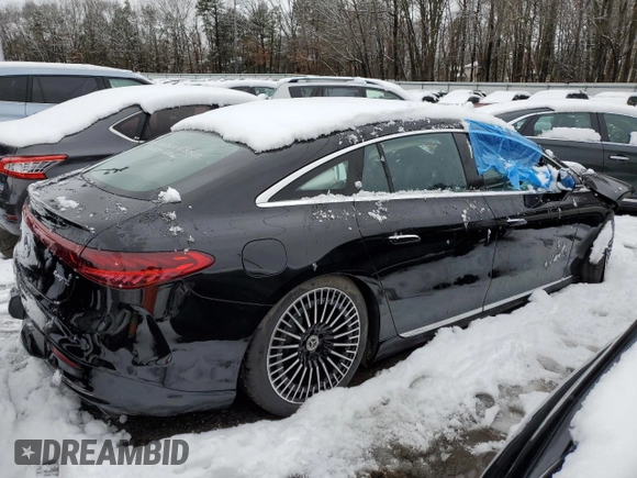 2023 Mercedes-Benz EQS 450 z VIN W1KCG2EB7PA023543, wystawiony jako Copart lot #82718293 z przebiegiem Nie podano mil oraz . Historia ofert i sprzedaży dostępna na DreamBid. Obrazek 3.