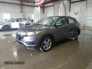 2022 Honda HR-V LX with VIN 3CZRU6H37NM733125, listed as a Copart auction lot 58980225 with 50,334 mi miles and Salvage title. Bid and sale history available at DreamBid. Image 1.