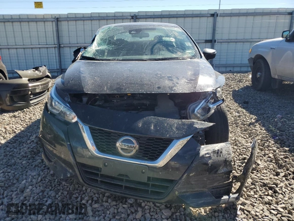 2021 Nissan Versa S with VIN 3N1CN8DV9ML894661, listed as a Copart auction lot 72752084 with 35,617 mi miles and Salvage Title. Bid and sale history available at carsss.com. Image 5.