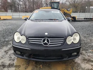 2004 Mercedes-Benz CLK-Class Cabriolet 5.0L with VIN WDBTK75G44T018395, listed as a Copart auction lot 83030384 with 0 mi miles and Salvage Title. Bid and sale history available at carsss.com. Image 5.