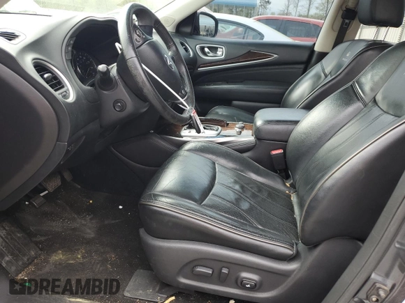 2014 Infiniti QX60 with VIN 5N1AL0MM3EC511289, listed as a Copart auction lot 51481215 with 183,907 mi miles and Salvage Title. Bid and sale history available at carsss.com. Image 7.
