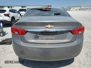 2018 Chevrolet Impala LT with VIN 2G1105S32J9138275, listed as a Copart auction lot 53507495 with 125,231 mi miles and Salvage Title. Bid and sale history available at DreamBid. Image 6.